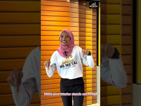 M6 ALUMINIUM STRIP CEILING