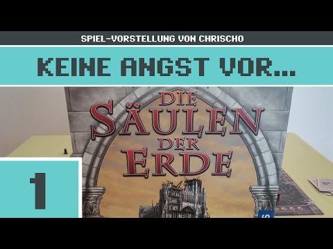 DIE SÄULEN DER ERDE | Das Brettspiel sutsche erklärt | Teil 1