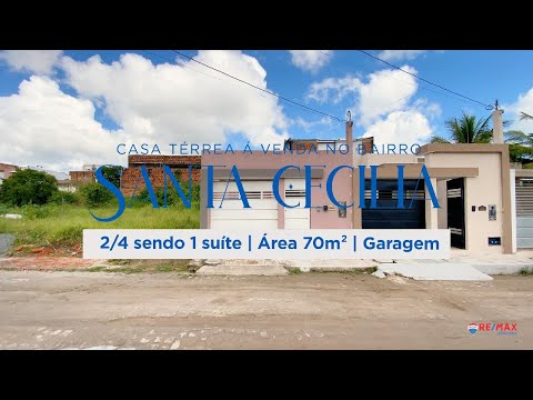 Casa à venda no bairro santa Cecilia em Santo Antônio de Jesus - BA