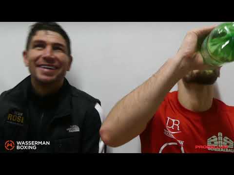 Brian Rose And Denis Radovan IMMEDIATE REACTION After European Title Fight