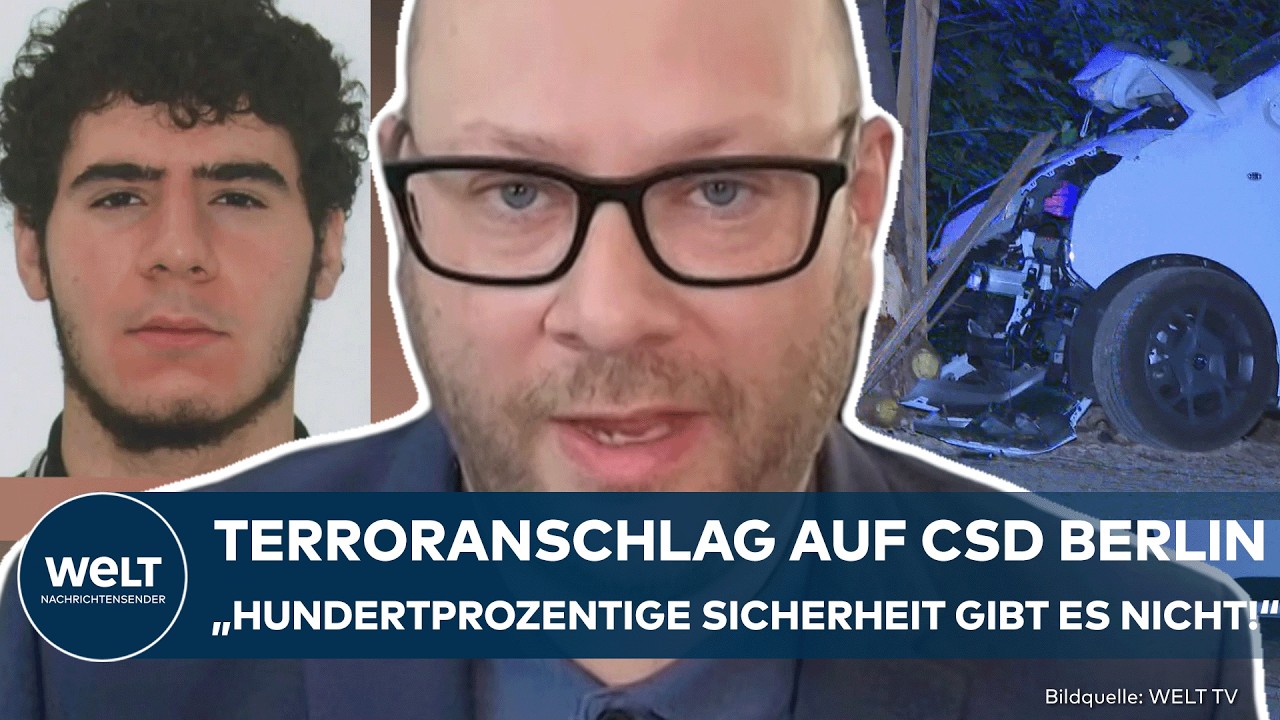 TERRORANSCHLAG AUF BERLINER CSD: „Hundertprozentige Sicherheit gibt es nicht!“ Kriminologe erklärt