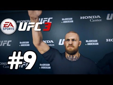 UFC 3 Featherweight Career Mode Walkthrough Part 9 - CONOR MCGREGOR SUPERFIGHT!