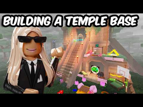 Turning The JUNGLE TEMPLE Into A HOUSE in 99 Nights In The Forest