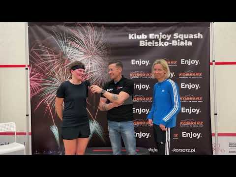 Joanna Wilińska i Dominika Witkowska - Korsarz Enjoy Squash Open 2023 - PSA Satellite