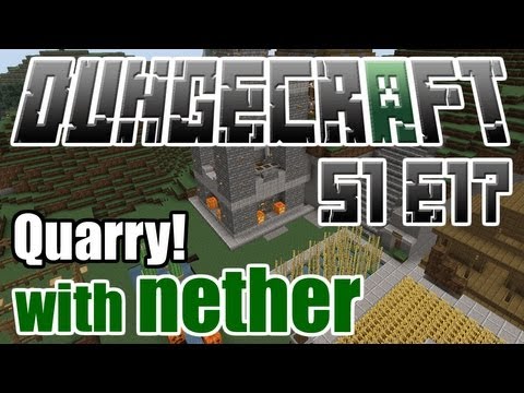 Tekkit: DungeCraft - Quarry! w/ Shenanigans - S1 E17