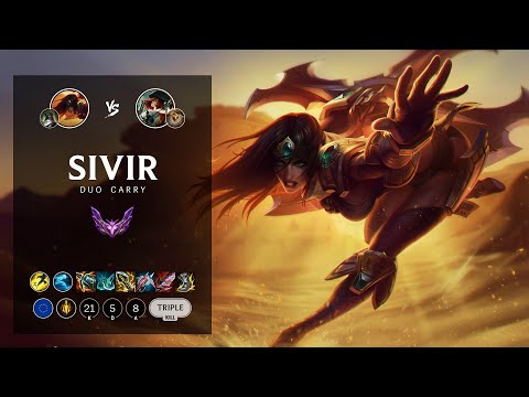 Sivir ADC vs Miss Fortune - EUW Master Patch 12.21