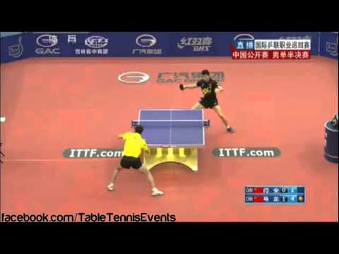 Ma Long Vs Yan An: 1/2 Final [China Open 2013]