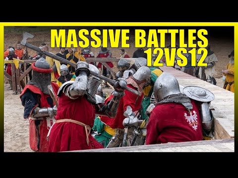 BUHURT LEAGUE WORLD CUP LIBUSIN #BATTLE 12VS12  MEDIEVAL COMBAT POLAND VS AUSTRALIA