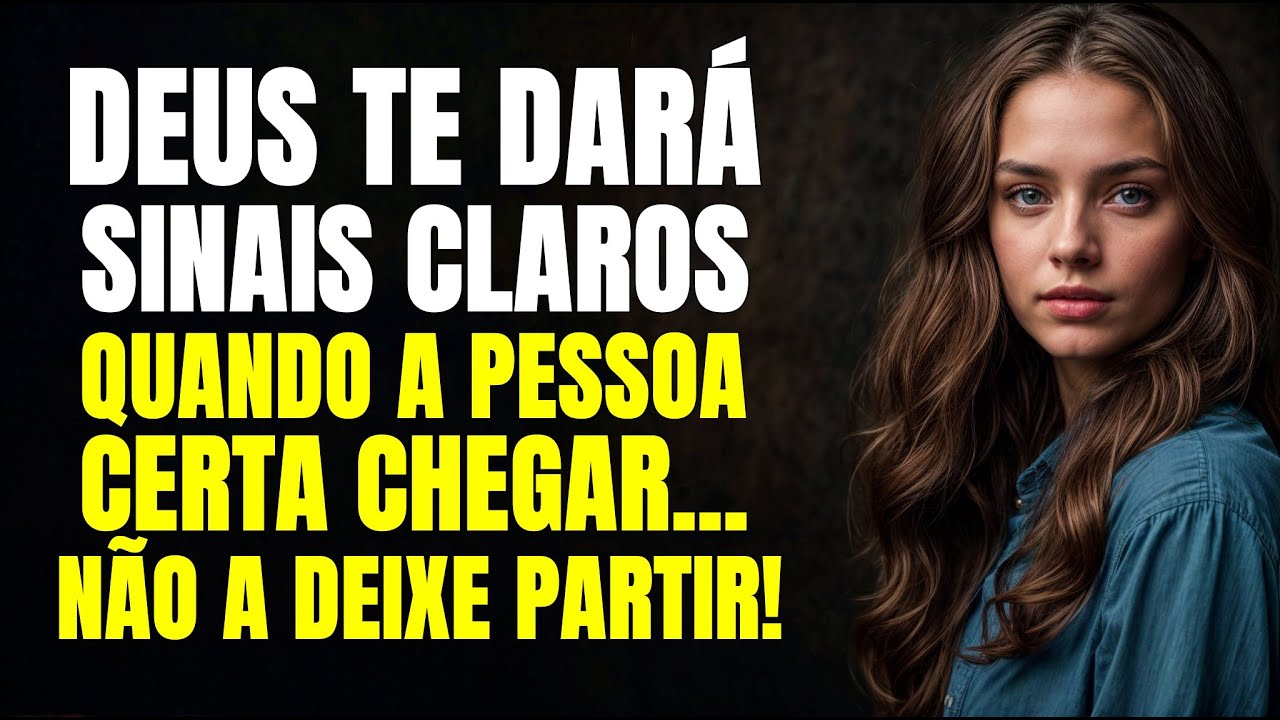 DEUS TE REVELA SEGREDOS IMPRESSIONANTES, QUANDO VOCÊ ESTÁ COM A PESSOA CERTA!