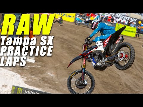 Tampa Supercross Practice Laps - Dirt Bike Magazine