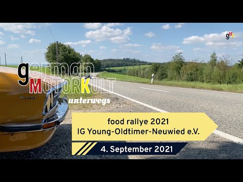 food rallye Neuwied 2021 - Youngtimer- und Oldtimer-Rallye Koblenz