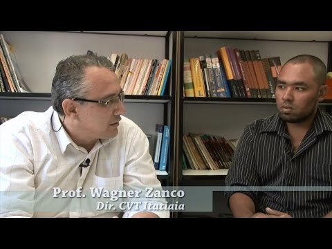 Professor Wagner Zanco entrevista ex-aluno do CVT Itatiaia