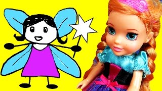 Tooth FAIRY ! ANNA toddler CAN&#39;T find her tooth ! Will she find and place it under the pillow?