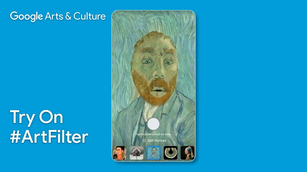 TRY ON ART FILTER: Which art work are you? | Googe Arts & Culture