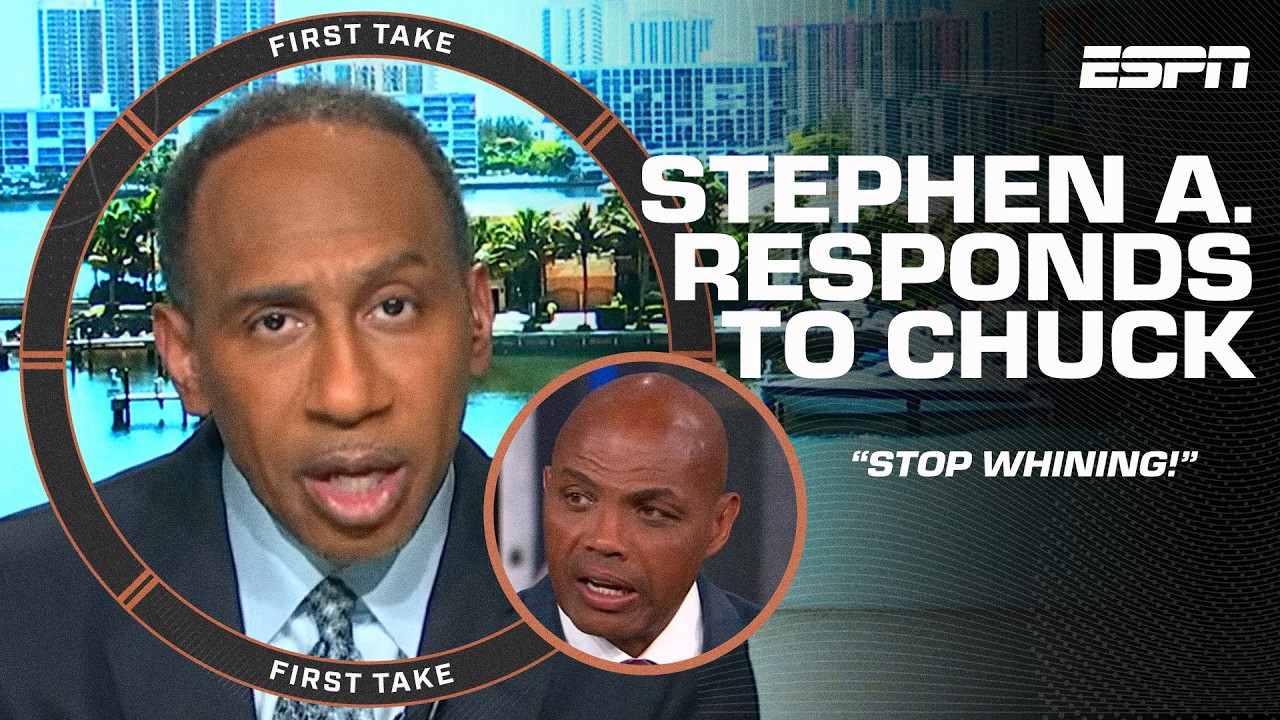 Stephen A. tells Charles Barkley CALM DOWN & STOP WHINING about Lakers being contenders | First Take