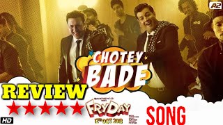 Chotey Bade Video Song Review | FRYDAY | Govinda | Varun Sharma | Mika Singh | Ankit Tiwari | song