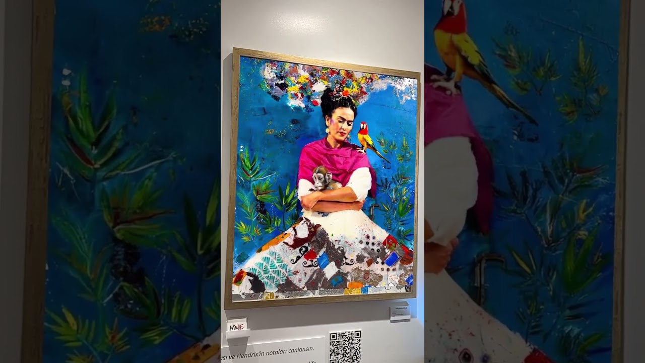 When Icons Breathe: Hendrix & Kahlo Reimagined