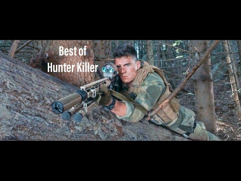 Hunter Killer - sniper scene - 2018 HD  (안보신 분 클릭 금지).