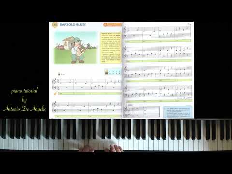 L. Perini - Bartolo Blues - piano tutorial + sheet by Antonio De Angelis