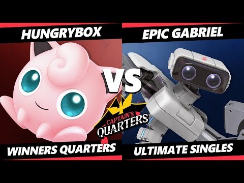 Captain's Quarters 2 Winners Quarters - Liquid | Hungrybox (Jigglypuff) Vs. Epic Gabriel (ROB) SSBU