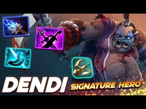 Dendi Pudge Signature Hero - Dota 2 Pro Gameplay [Watch & Learn]