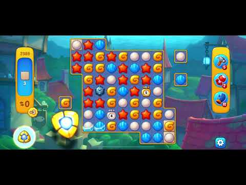 Fishdom 2389 - Hard Level (13 Moves)