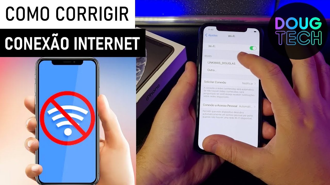 Como Corrigir PROBLEMAS de CONEXÃO no iPhone