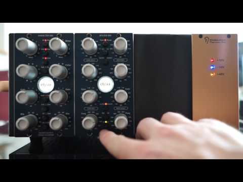 Elysia Karacter&Xfilter on drum machine