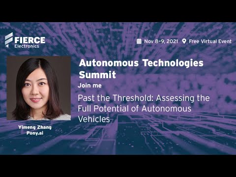 Pony.ai VP of Engineering Yimeng Zhang on building ... - YouTube