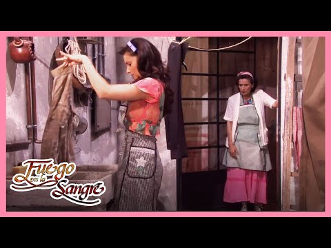 Fire in the Blood: Jimena learns to wash and iron for love of Oscar | Scene C80 | tlnovelas