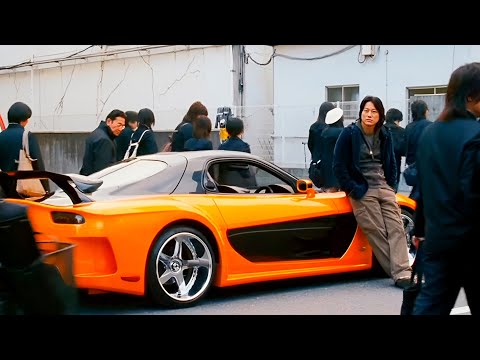 Han picks up sean at school | Fast and furious: Tokyo drift (2006) | Movie CLIP HD