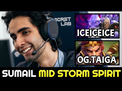 SUMAIL vs ICEICEICE TAIGA — Signature Storm Spirit Intense Game