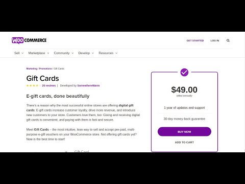 Gift Cards WooCommerce Premium Plugin