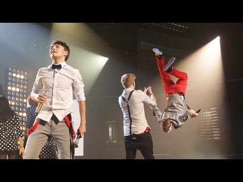 District3 sing a Madcon / Chris Brown medley - Live Week 3 - The X Factor UK 2012