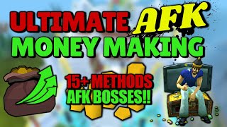 ULTIMATE Runescape 3 AFK Money Making Guide - 15+ Methods, AFK Bosses, Low, Mid, High Level - 2022