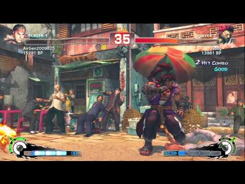 Air [Ryu] vs Fujino [Akuma] SSF4 Japanese Online Ranked Matches - TRUE HIGH-DEF