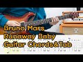 브루노마스 Bruno Mars- Runaway baby-기타코드악보-Guitar Cover&Tab-김포김쌤기타