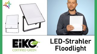 LED-Außenstrahler Eiko Floodlight - Produktvideo und Test