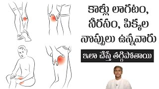 How to Reduce Leg Pain Naturally | Get Relief from Neck Pain | Muscle Cramps |Manthena