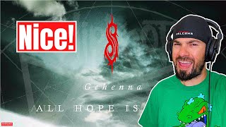 Rapper reacts to SLIPKNOT - Gehenna (REACTION!!) | #SlipknotSaturday