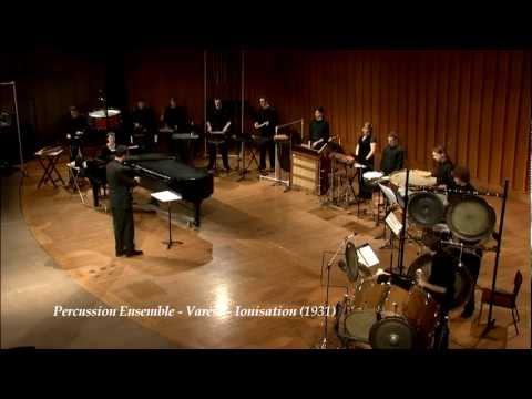 Ionization ~ Edgard Varèse, NIU Percussion Ensemble