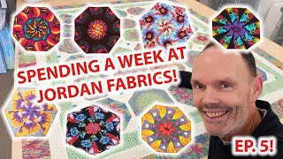 A WEEK WITH MY DAD (MATT) AT JORDAN FABRICS!