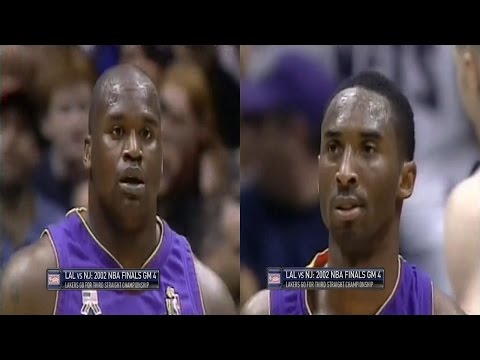Shaquille O'Neal & Kobe Bryant Full Highlights vs Nets 2002 Finals GM4