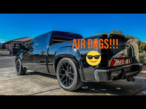 1999-2013 Silverado/Sierra Helper Air Bag Install Lowered Trucks