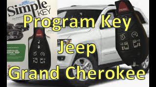 How to Program 2nd Jeep Grand Cherokee Key 2008-2013 without JEEP Dealership using single key