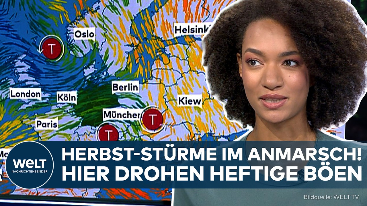 WETTER IN DEUTSCHLAND: Sturmtief im Anmarsch! Hier drohen schwere Sturmböen am Wochenende