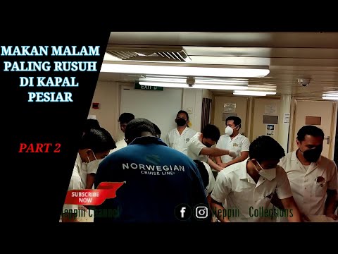 makan malam part 2 di kapal pesiar ncl