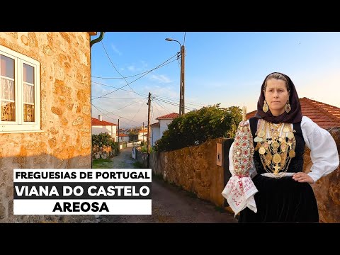 Viana do Castelo, Portugal | The First Parish of the City (Areosa Walking Tour 4K HDR)