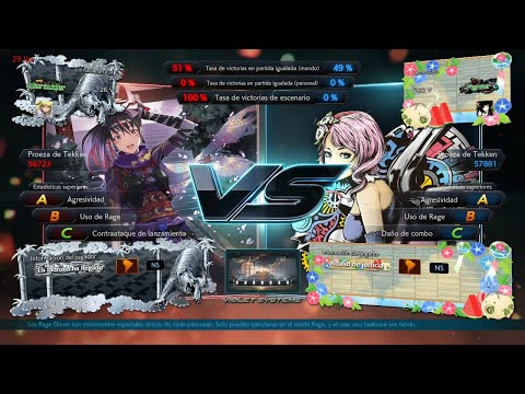 04 Kunimitsu (Anakin x24) vs (Lima) Alisa - Tekken 7 ( Anakin x24 )  Online sin Grafica