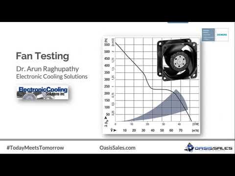 Webinar:  Fans 101 - An Introduction to Fans in Electronics Cooling Applications